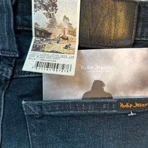 Brand new nudie tight long John jeans